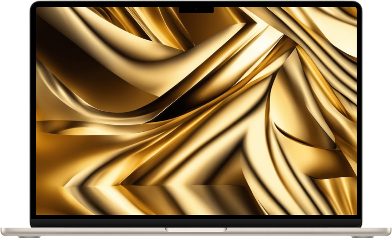 MacBook Air 13" M3, 2024 8 ГБ, 512 ГБ, сияющая звезда